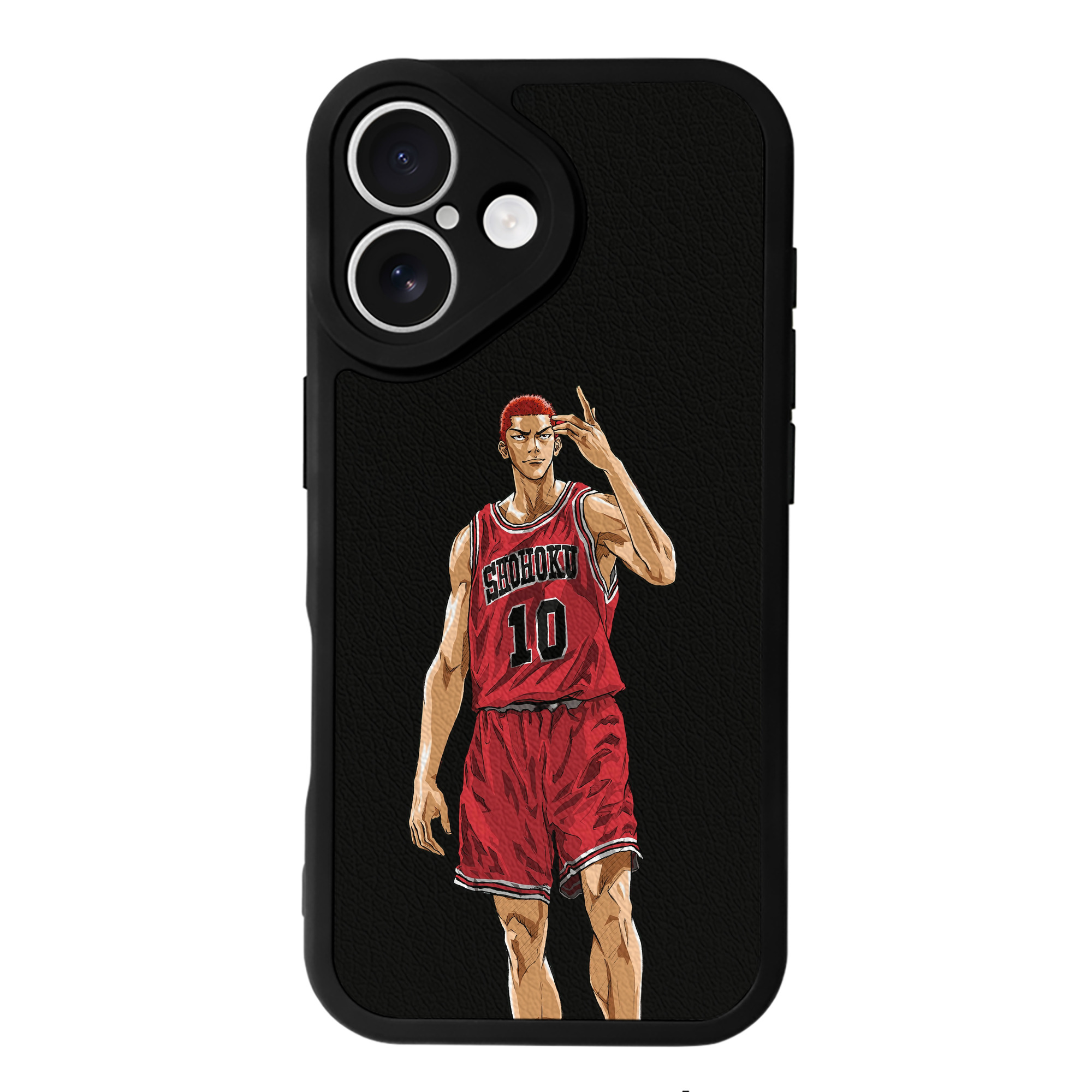 （画像用） SLAM DUNK／スラムダンク 【iPhone 16シリーズ対応】シリコンスマホケース（レザー調） 材質：シリコン
